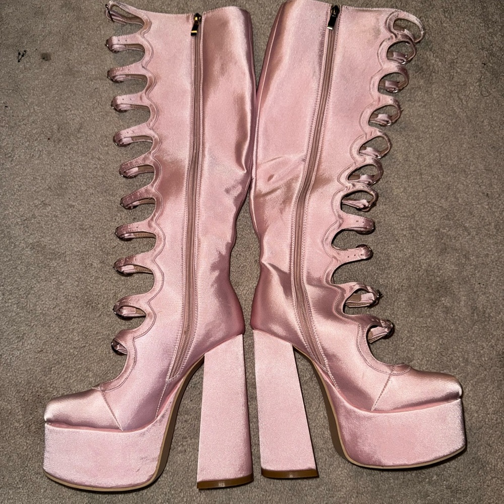 Marc Jacobs inspired platform boots